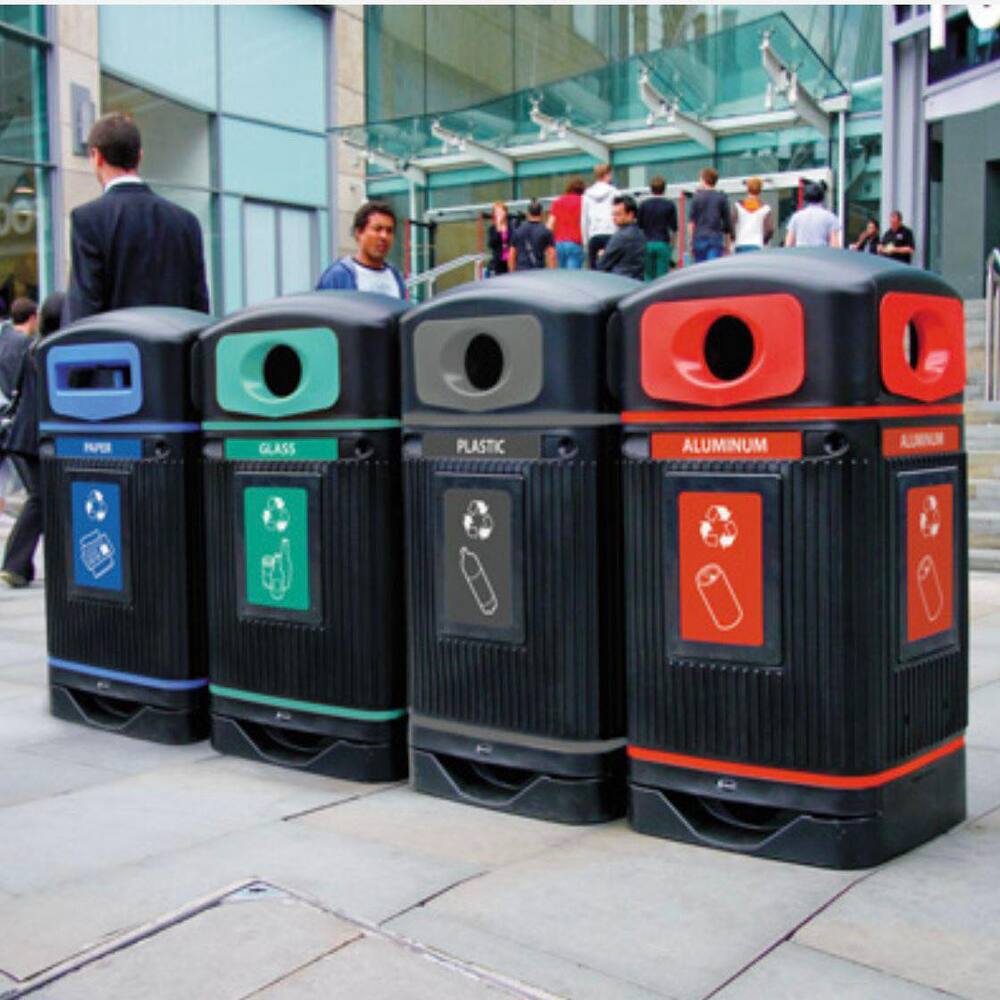 Glasdon աղբամաններ, նստարաններ