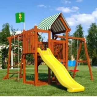 Wooden playground   TooSun 4 plus