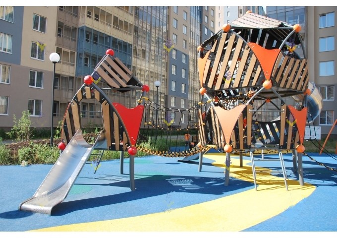 Metal playground