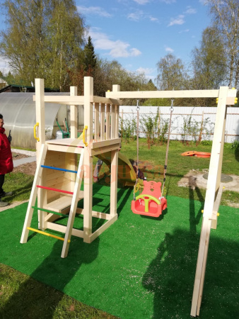Wooden playground  Master 6 with swing 