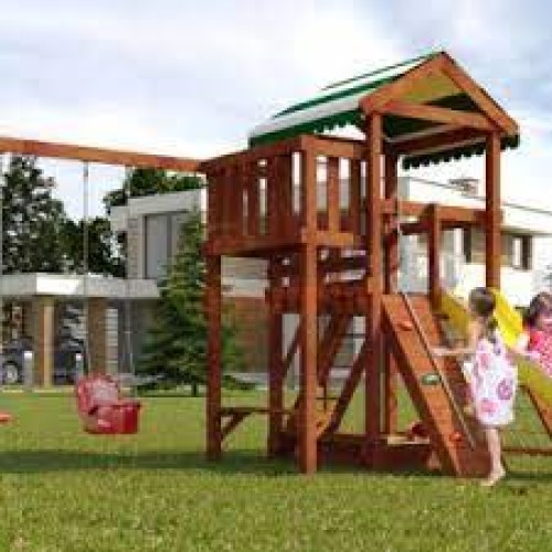 Wooden playground  Mahogany 2