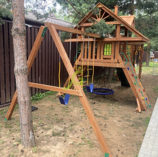 Wooden playground 