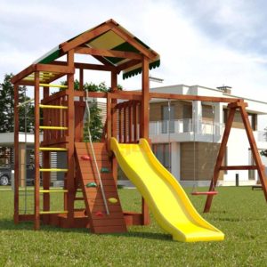 Wooden playground  Mahogany 5