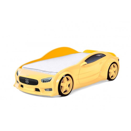 Մահճակալ-մեքենա EVO «Mercedes» դեղին