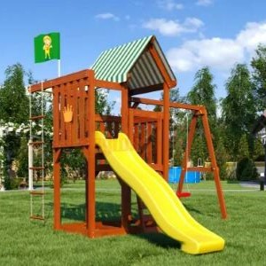 Wooden playground   TooSun 3 plus