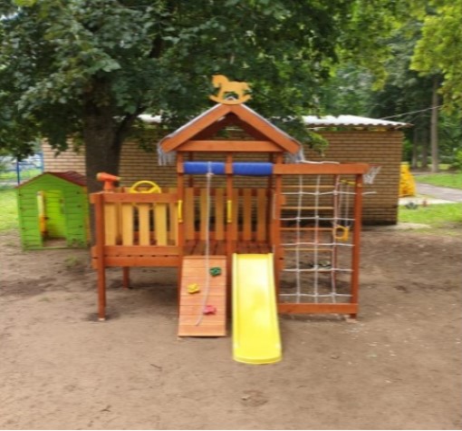 Wooden playground  baby play 3