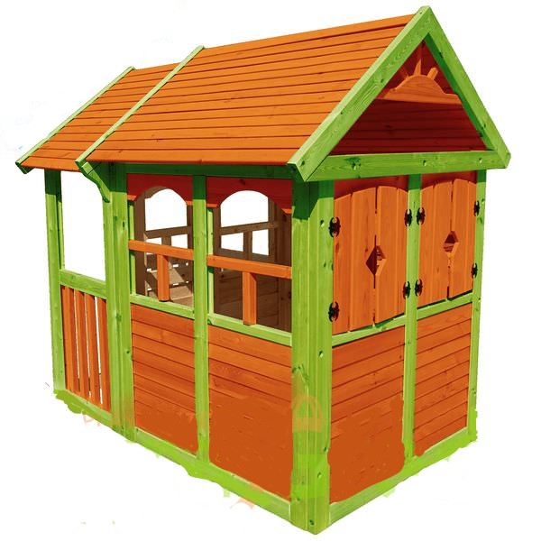 Children's wooden house