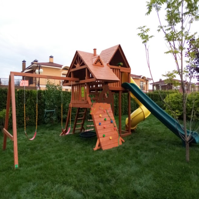 Wooden playground 