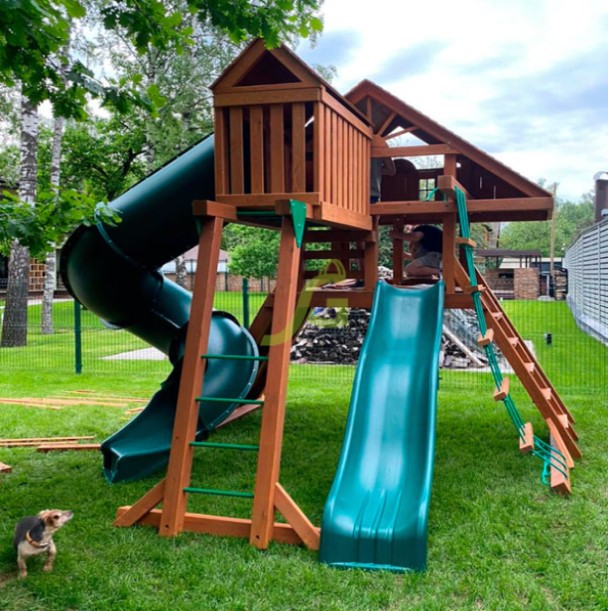 Wooden playground  