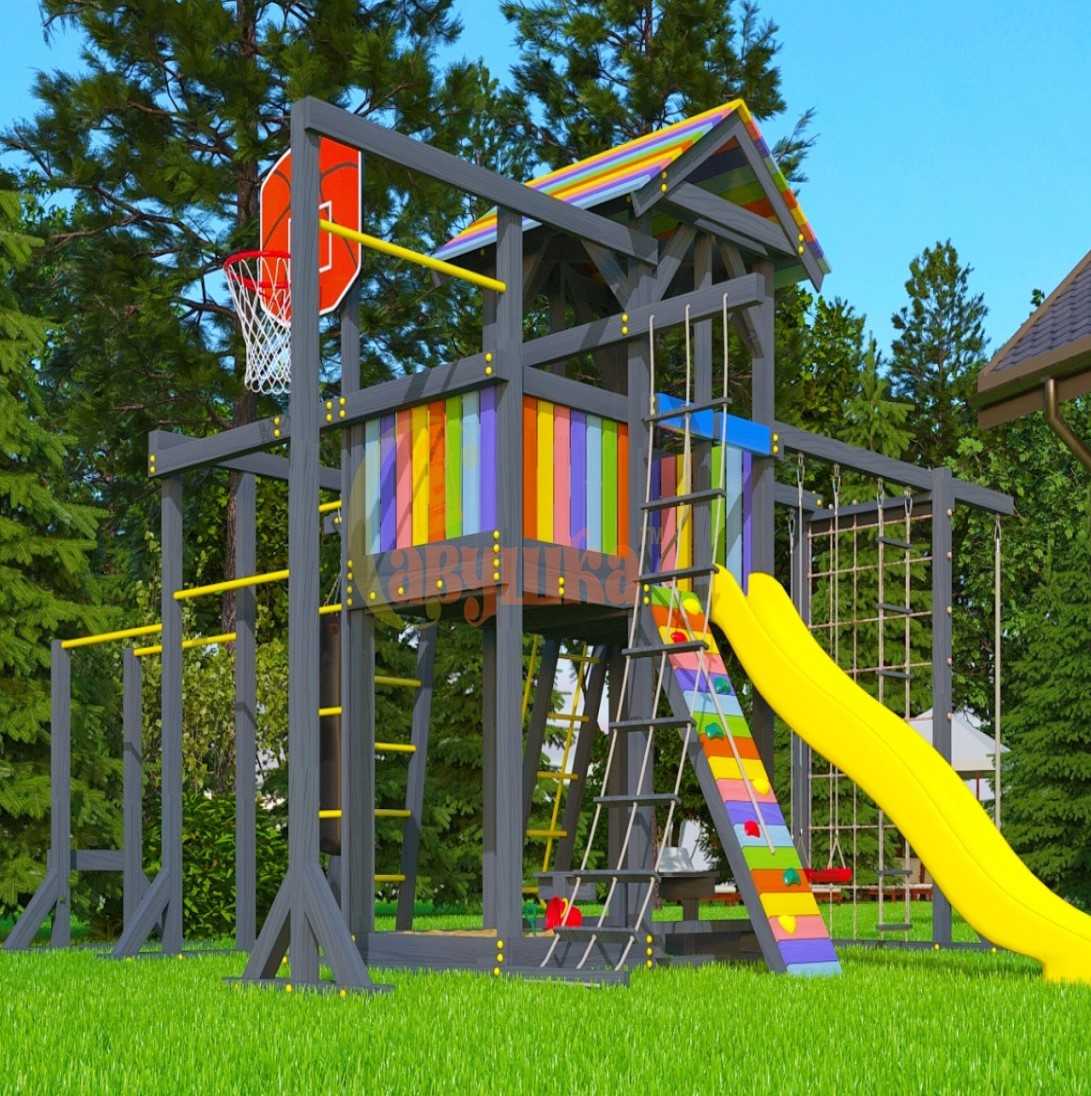 Wooden playground   BLACK  EDITION 2