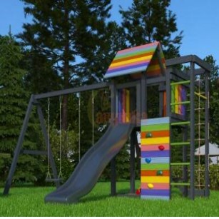 Wooden playground   BLACK  EDITION 6