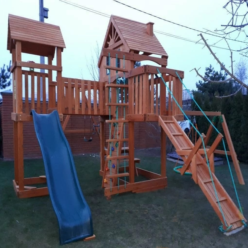 Wooden playground 