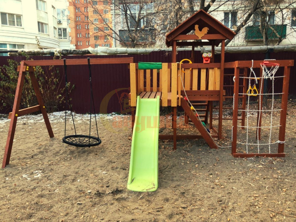 Wooden playground  baby play 15