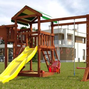 Wooden playground  Mahogany 4