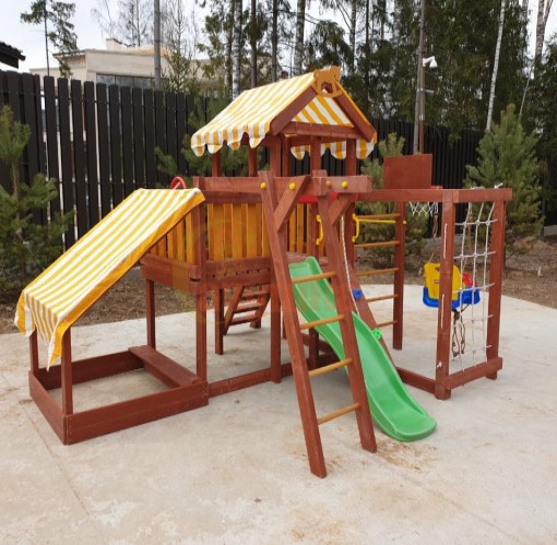 Wooden playground  baby play 13