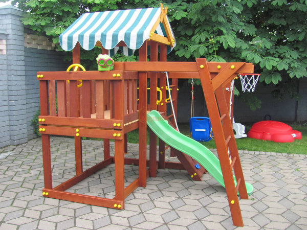 Wooden playground  baby play 5