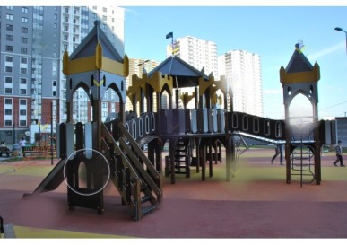 Metal playground