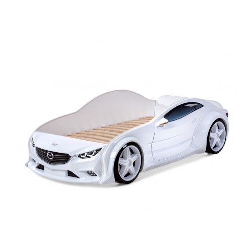 Մահճակալ-մեքենա EVO «Mazda» սպիտակ
