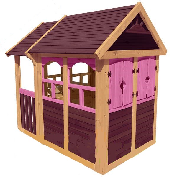 Children's wooden house