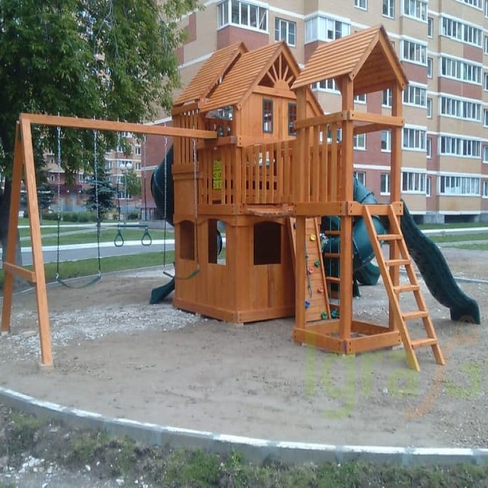 Wooden playground 