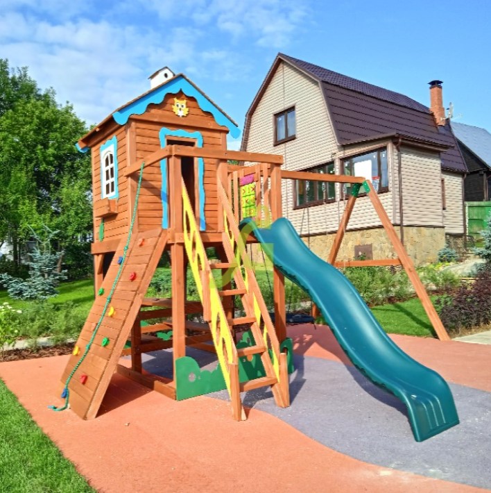 Wooden playground 