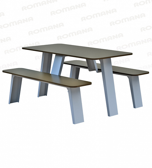 Table with benches