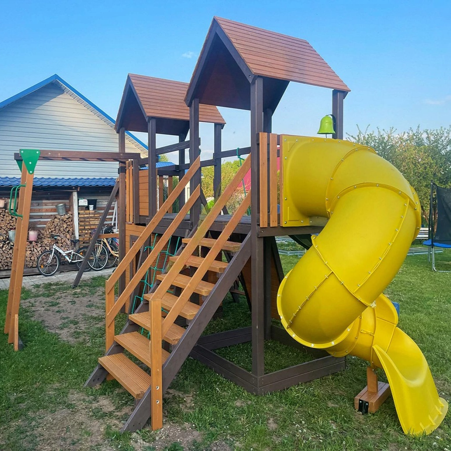 Wooden playground 