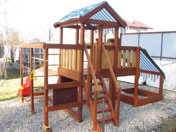 Wooden playground  baby play 13