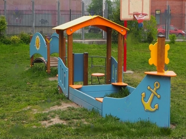 Sandbox  for children