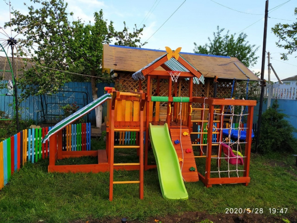 Wooden playground  baby play 13