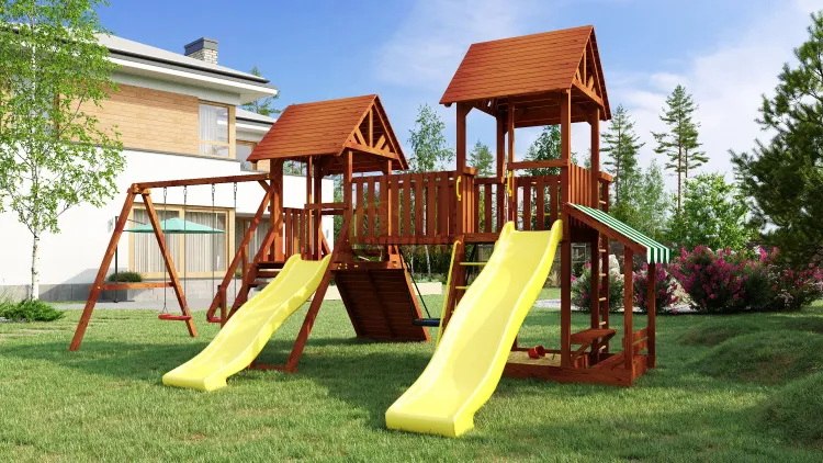 Wooden playground Hit 8
