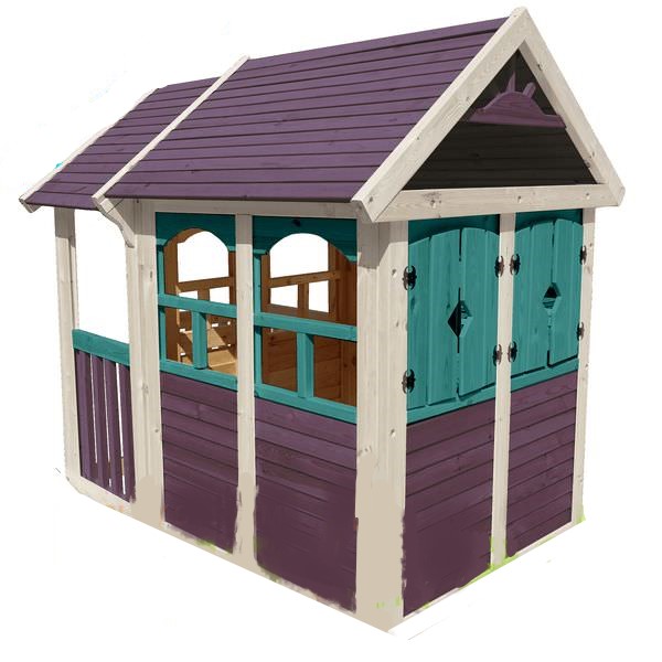 Children's wooden house