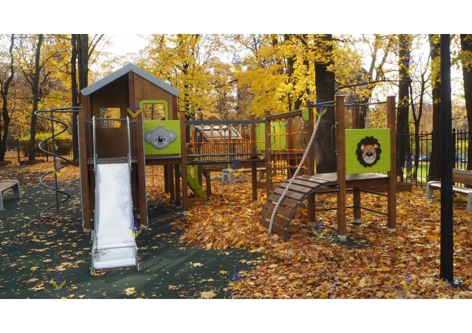 Metal playground