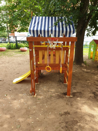Wooden playground  baby play 3