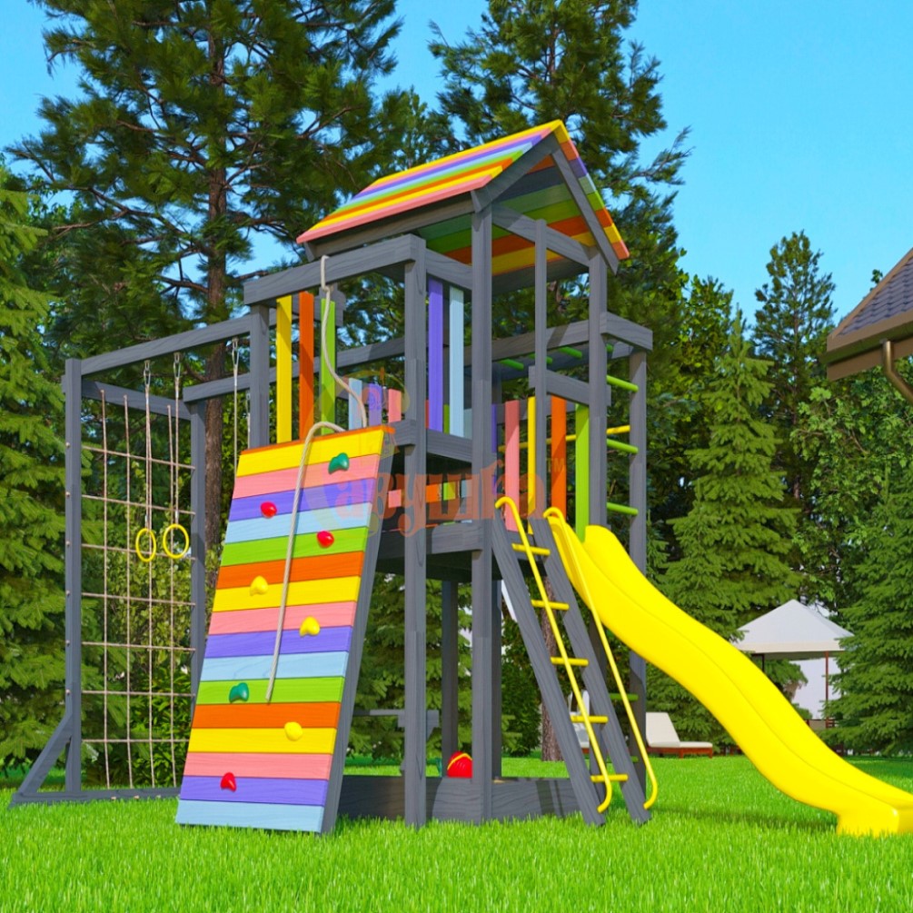 Wooden playground   BLACK  EDITION 5