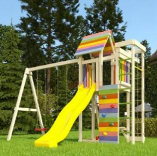 Wooden playground  Master 10 whitecolor        
