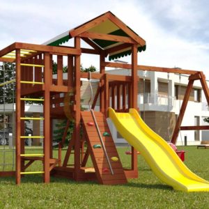 Wooden playground  Mahogany 3