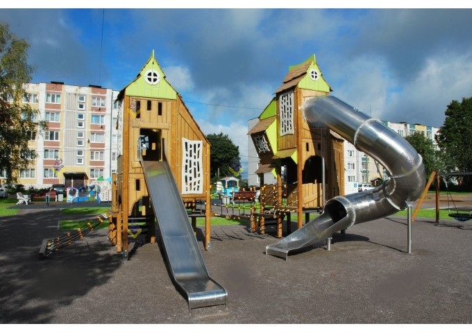 Metal playground