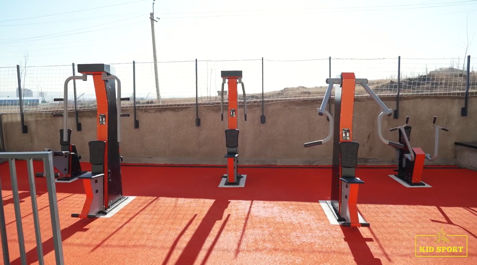 Լույսեր բնակելի թաղամասի խաղային համալիրները