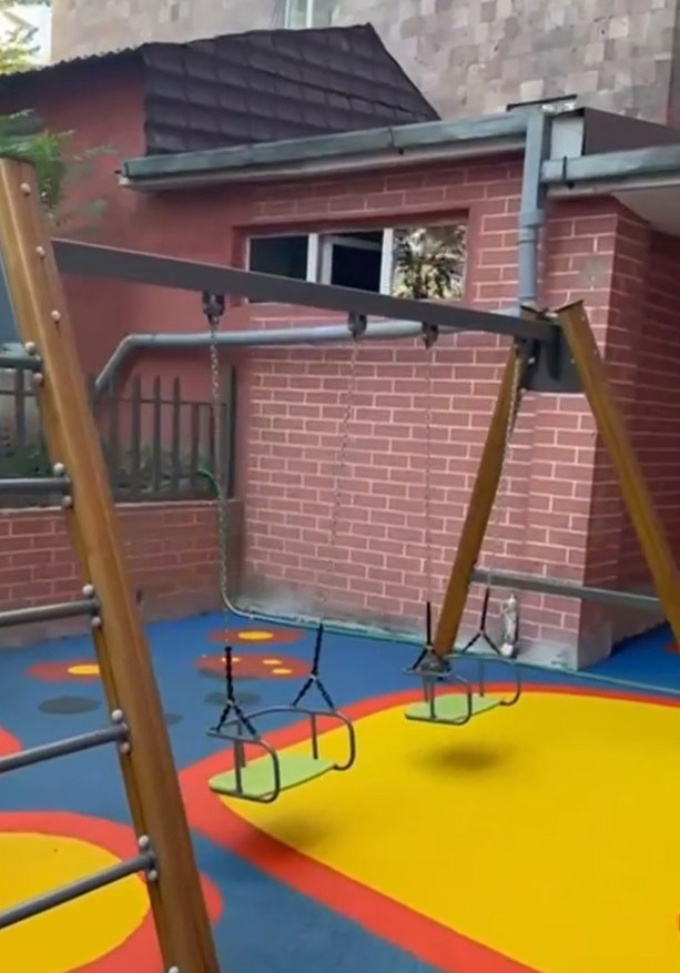 Եվրոպական մանկապարտեզի խաղահրապարակը