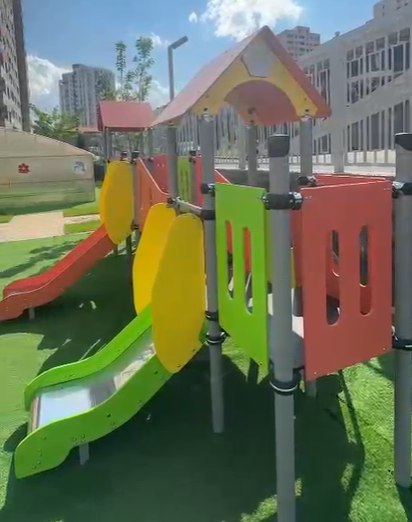 Գազպրոմ արմենիա մանկապարտեզի խաղահրապարակը