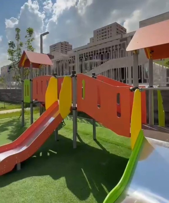 Գազպրոմ արմենիա մանկապարտեզի խաղահրապարակը