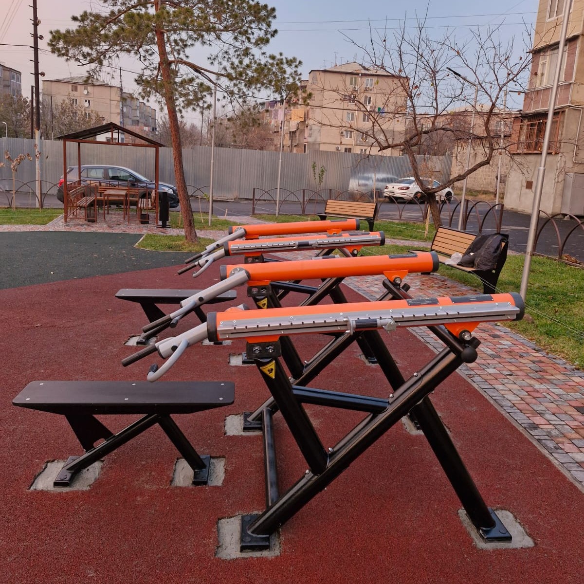 Ուժային մարզասարքեր Շենգավիթում