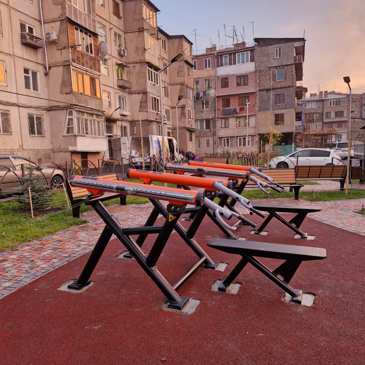 Ուժային մարզասարքեր Շենգավիթում