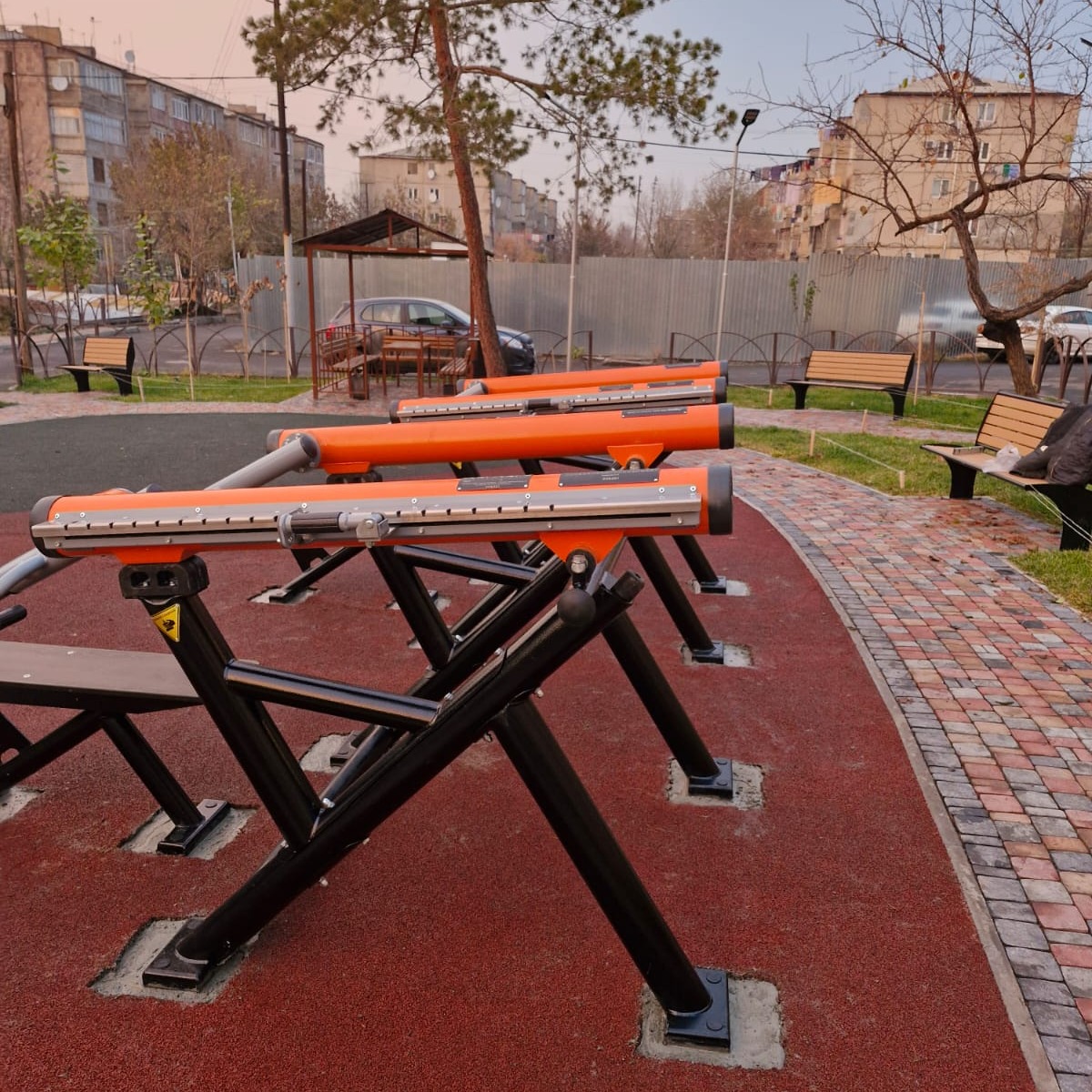 Ուժային մարզասարքեր Շենգավիթում