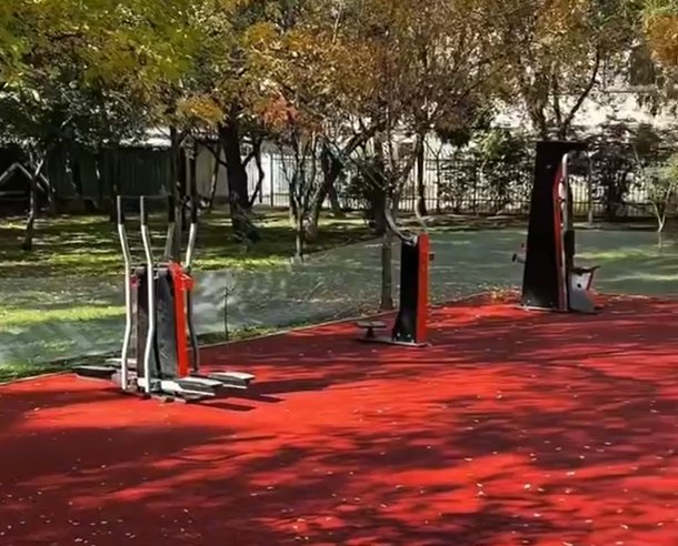 Բուենոս այրես այգու մարզասարքերը