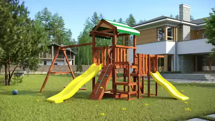 Փայտյա խաղահրապարակ Hit 5