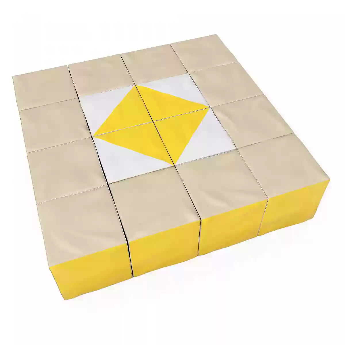 Romana փափուկ մոդուլ Խորանարդիկների  հավաքածու «Կալեյդոսկոպ» 01.95.08