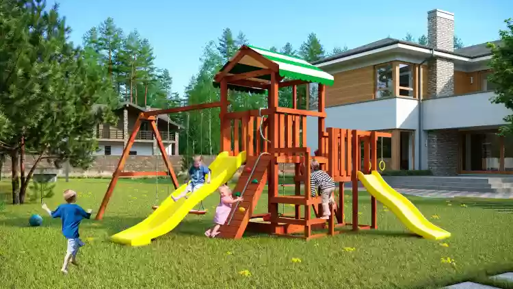 Փայտյա խաղահրապարակ Hit 5