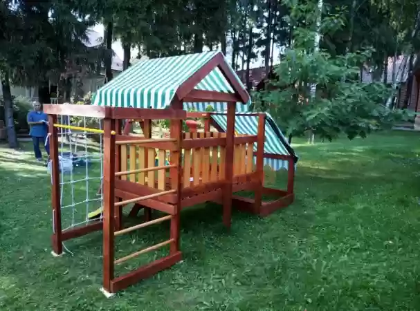 Փայտյա խաղահրապարակ Baby Play 12